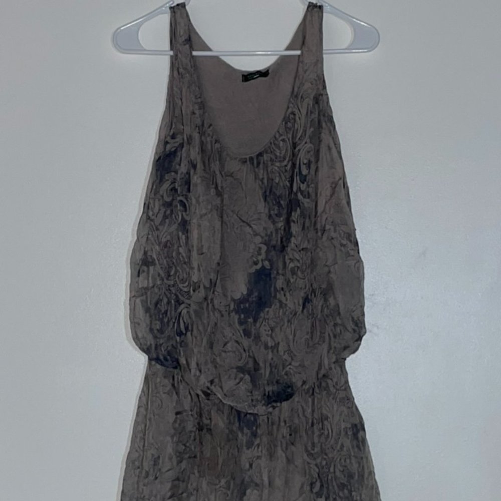 Flowy Floral silk dress